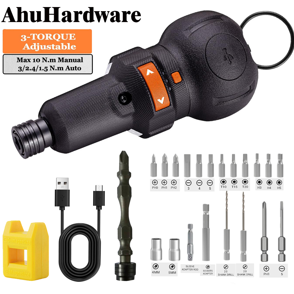 Electric Screwdriver Rechargeable Usb - Bezprzewodowa wkrętarka elektryczna akumulator litowy 800mah