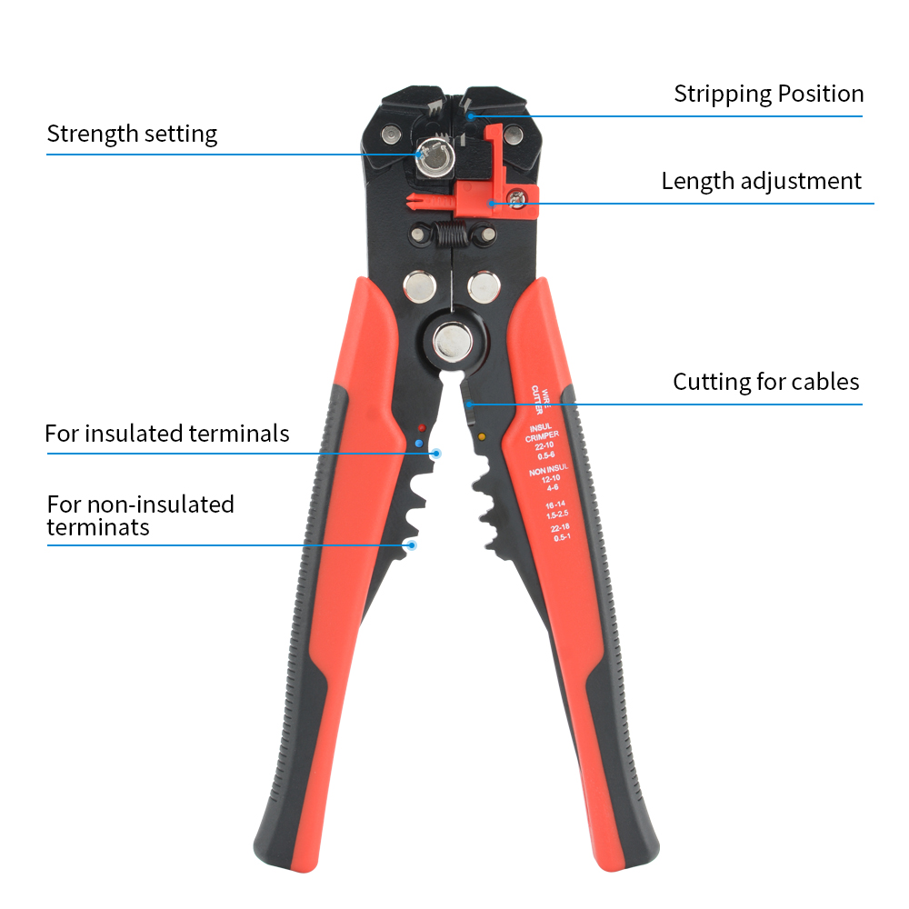 Ściągacz izolacji wielofunkcyj – Automatic Wire Stripper Cutter recenzja i cena