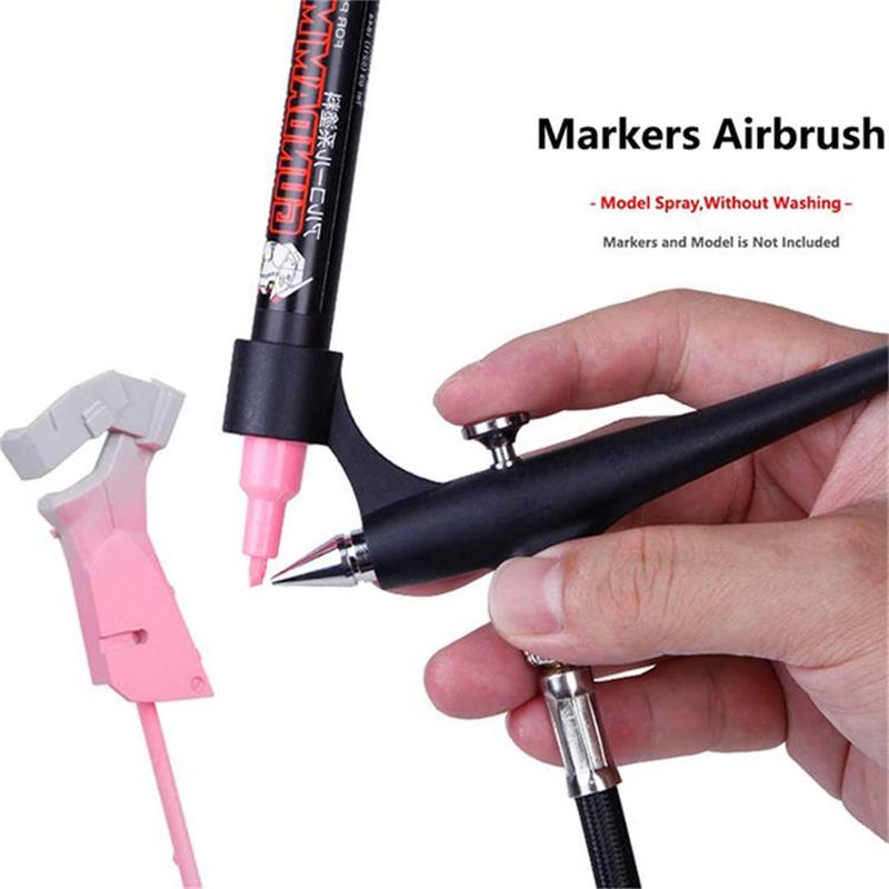 Mały aerograf do lekkiego pisa – Airbrush Kit With Mini Compressor recenzja i cena