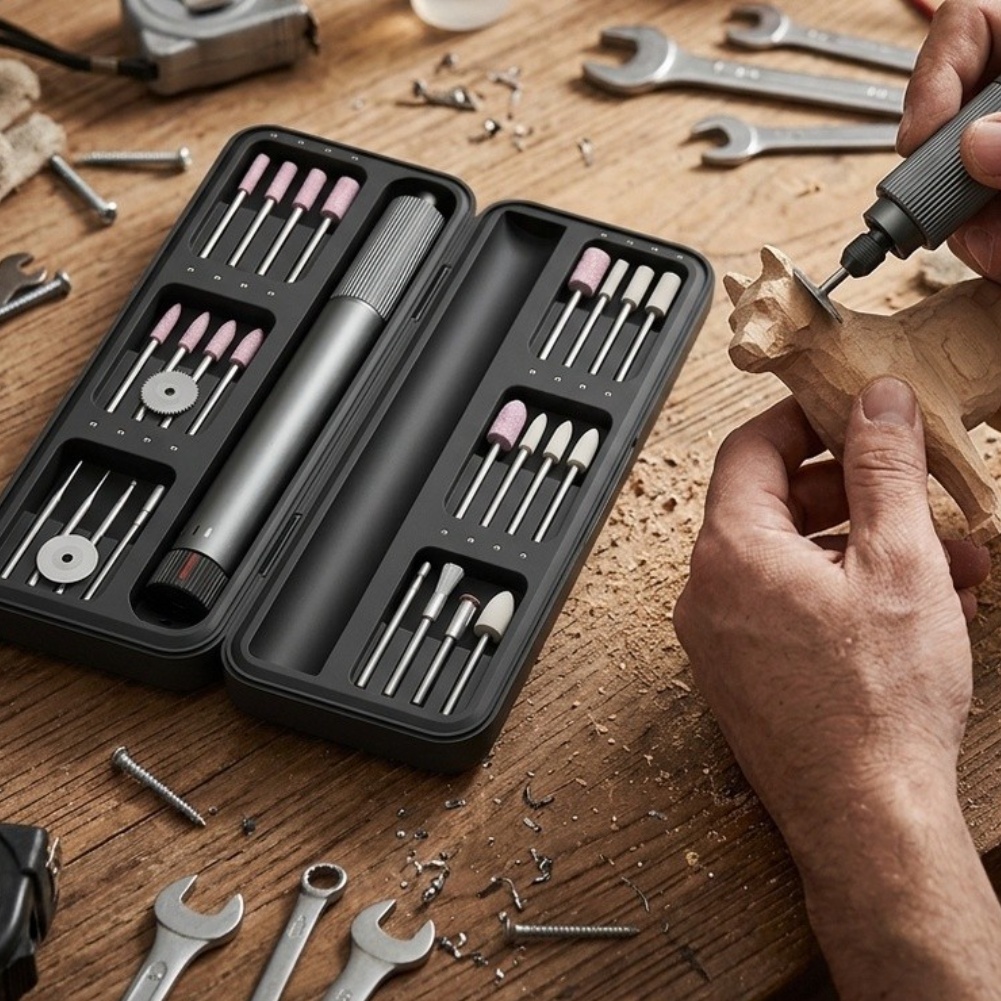 Zestaw narzędzi obrotowych bez – Cordless Rotary Tool Kit Accessories recenzja i cena