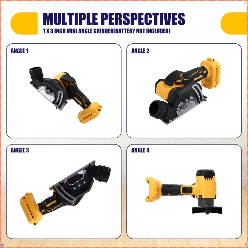 Vesmatity – miniaturowa, akumu – Brushless Angle Grinder Battery Powered recenzja i cena
