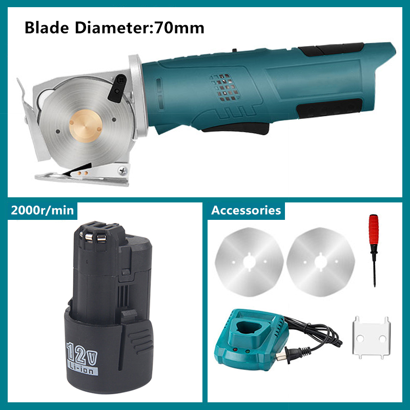 Elektryczne nożyczki okrągłe 1 – Cordless Rotary Tool Kit Accessories recenzja i cena
